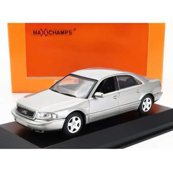 AUDI A8 1999 SILVER/ミニチャンプス 1/43ミニカー : バスク