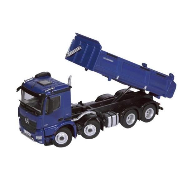 メルセデスベンツアクトロス 8X4 Meiler tipper blue ダンプトラック