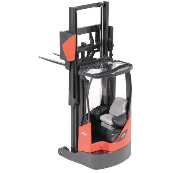 Linde R14 X 電動リーチトラック パレット付き フォークリフト / NZG 1