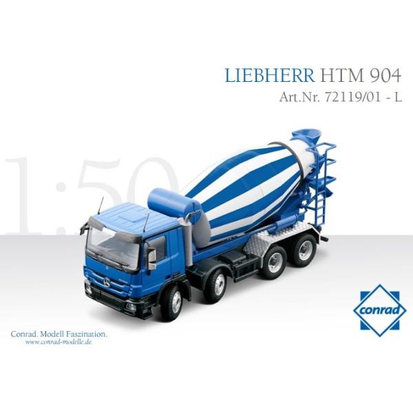 予約2012年発売予定 LIEBHERRリープヘル HTM904 コンクリートミキサー 