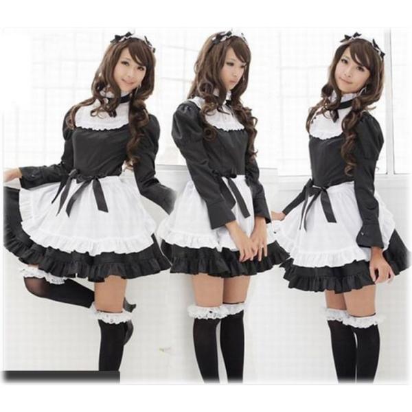 8007メイド服 可愛いメイドさん アキバ ロリータ ゴスロリ プリンセス 3ピースセット メイド喫茶 コスチューム コスプレ衣装 仮装コスチューム コスプレ ハロ Cost8007 バスクホビー 通販 Yahoo ショッピング