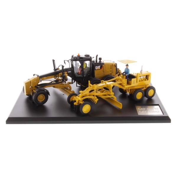 CAT グレーダー 大型ミニカー CAT No 12 & 12M3 モーターグレーダー 2台セット / Diecast Masters 1