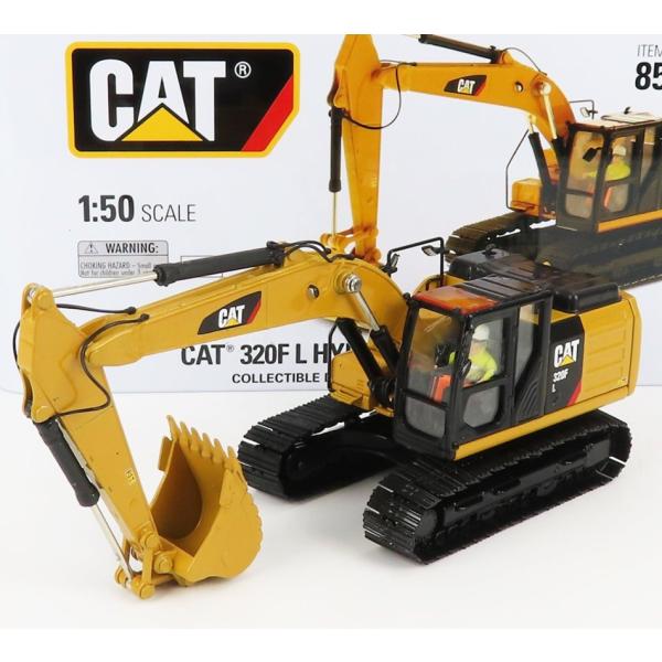 CAT 320F L 油圧ショベル イエロー / Diecast Masters 1/50 ミニカー