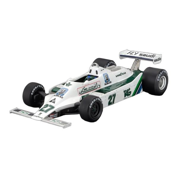 【予約】 Williamsウィリアムズ F1 FW07 Ford #27 Alan Jones 1979年ドイツGP優勝車 ホワイト 限定生産 / GP Replicas 1/18 ミニカー