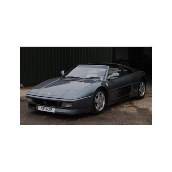 未展示品　GT SPIRIT 1/18 フェラーリ 348 GTS グレー 1/18 GT Spirit Ferrari 348 GTS (Silver Grey) Resin Car Model