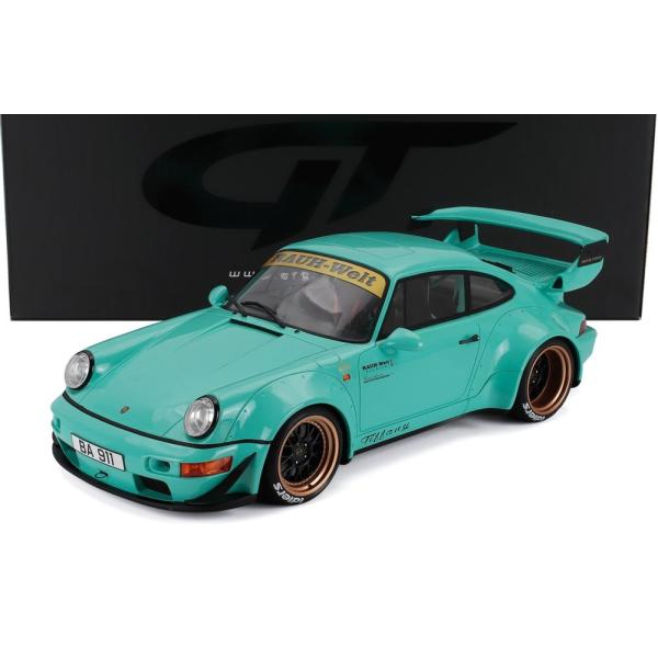 PORSCHE 911 930 RWB TIFFANY クーペ 2020 ライトブルー / GT SPIRIT 1