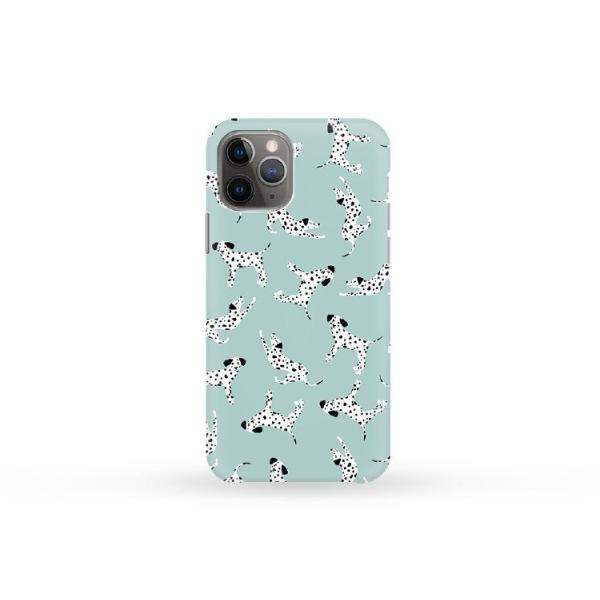 Harper  Blake iPhoneケース スマホケース 人気 UKイギリス輸入 iPhone 678X11 Plus Pro  Dalmatian Animal Mint :harper006:バスクホビー 通販 