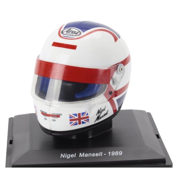 1986 F1 Helmet Johansson Ferrari F1 86 EDICOLA 1/5 ミニカー