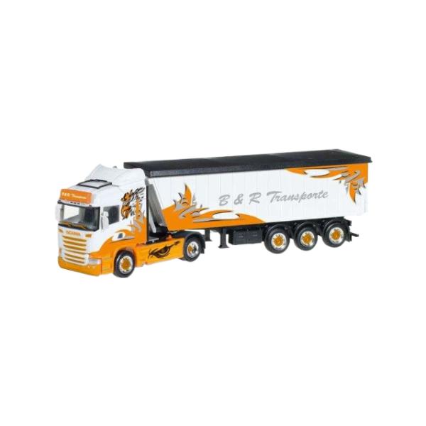 Herpa 1/87 Scania R Highline シュテッフェルライナートラックセミ