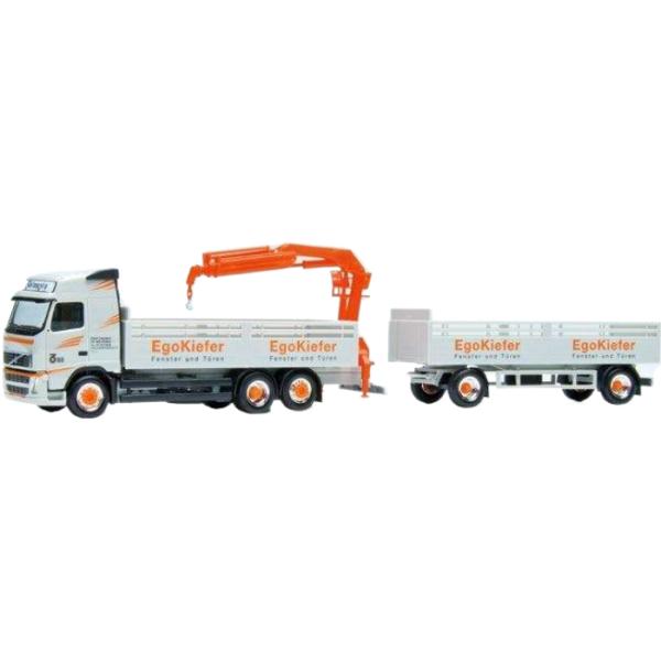 Zund Transport Ego Kiefer Volvo GL FH12 平床トレーラートラック