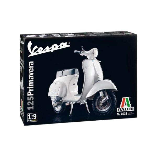 ベスパ　模型 Vespa 125 Primavera/ ITALERI 1/9 模型 プラモデル : バスクホビー