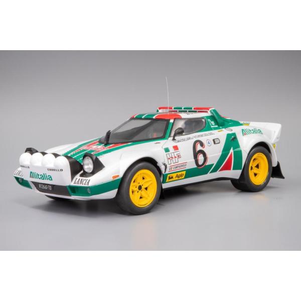 KYOSHO 1:18 Alitaliaモデルカー ナンバー14 KYOSHO 08130E Scale 1/18 | LANCIA STRATOS HF ALITALIA (night