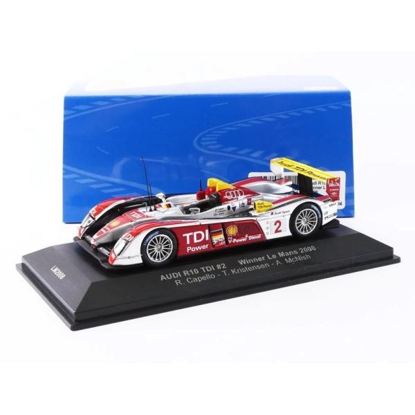 スパーク 1/43 アウディ R10 TDI LM2007 No.1 優勝 AUDI R10 TDI Winner Le Mans 2008 アウディ 優勝 ルマン / IXO 1/43