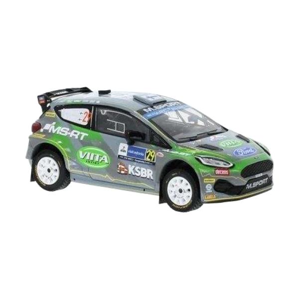 ミニカー　FORD FIESTA R5 1/43 ラリーエストニア Ford Fiesta R5 Rally2 / IXO 1/43 ミニカー