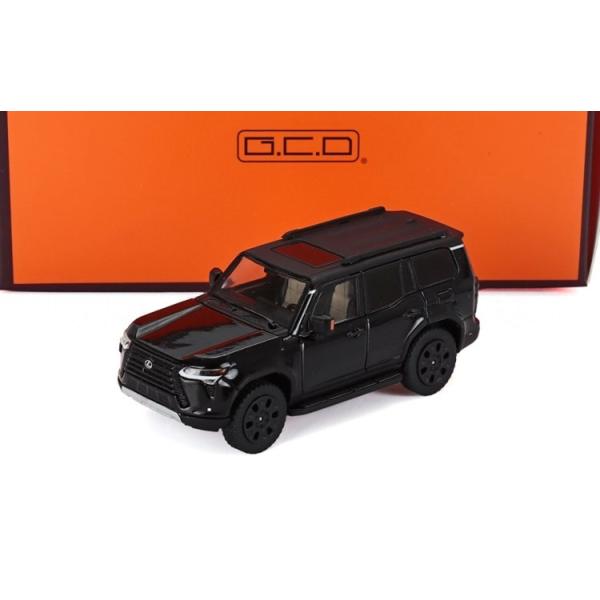 Lexusレクサス GX550 2024 ブラック / GCD 1/64 ミニカー : バスク