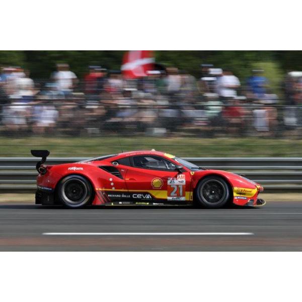 FERRARI 488 GTE Evo Le Mans 2023/LOOKSMART 1/18ミニカー : バスク