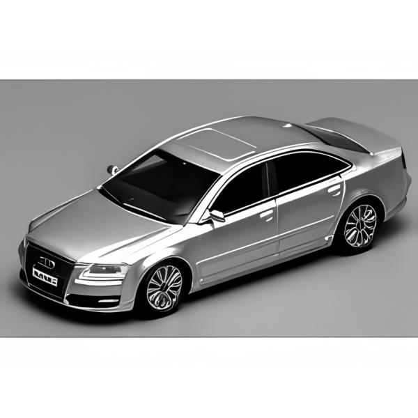 予約】2026年発売予定AUDI A8 L W12 クワトロ 2008 シルバー