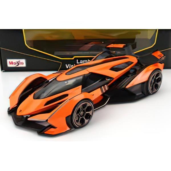 1/64 Lamborghini V12 Vision GT K ジョンGT 赤 1/64 Lamborghini V12 Vision GT by LMF diecast model car