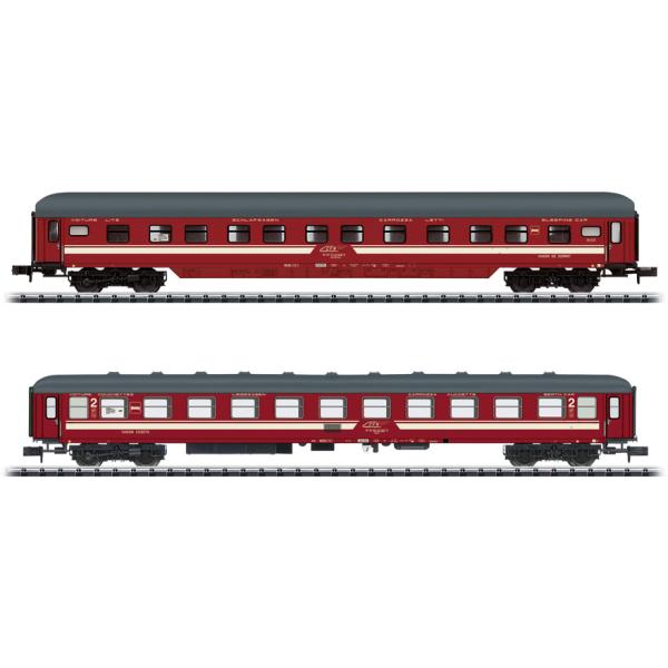 Nゲージ 鉄道模型 客車 Minitrix ミニトリックス EC Venezia CFR Era V