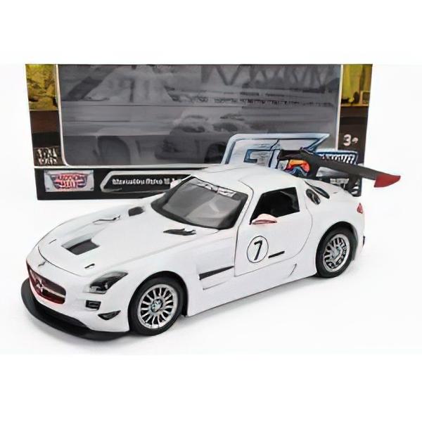 MERCEDES BENZベンツ SLS AMG GT3 N 7 2010 - WHITE/Motor Max 1