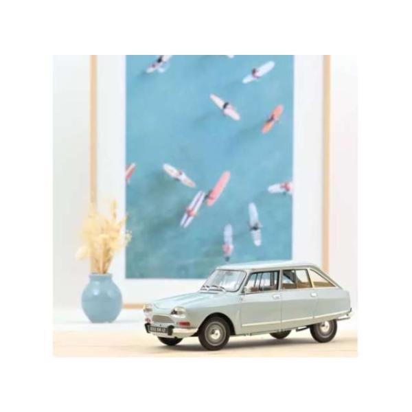 ノレブ　シトロエンアミ６　1/18 ノレブ シトロエン アミ8クラブ 1969 タソスブルー 1/18