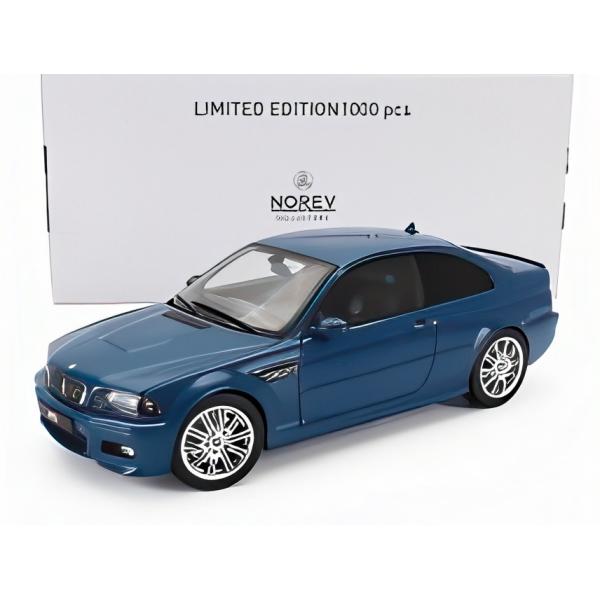 BMW 3シリーズ M3 (E46) クーペ 2000 ブルー/ Norev 1/18 1000台