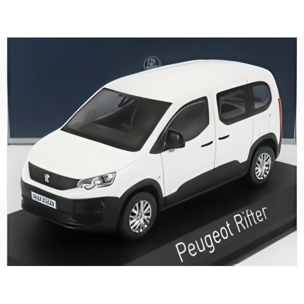 PEUGEOT RIFTER 2018 ホワイト Norev 1/43 ミニカー : バスク