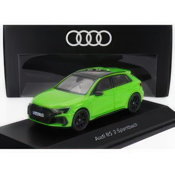 AUDI A3 RS3 スポーツバック 2024 キャラミグリーン/ Norev 1/43
