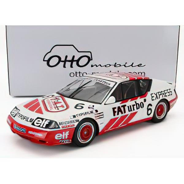 RENAULT - GTA ALPINE N 6 EUROPA CUP 1987 J.GOUHIER WHITE RED
