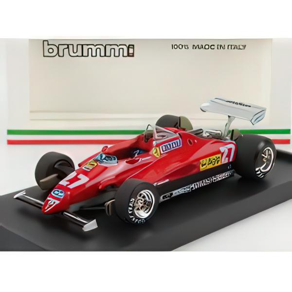 フェラーリ F1 126 C2 イタリアGP 1982 BRUMM 1/43 : バスクホビー