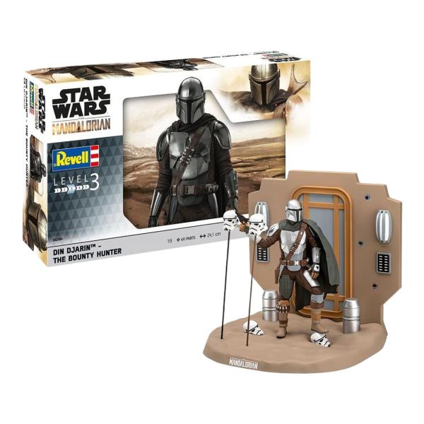 Star Wars The Mandalorian Din Djarin プラモデル Revell 1/9 飛行機模型