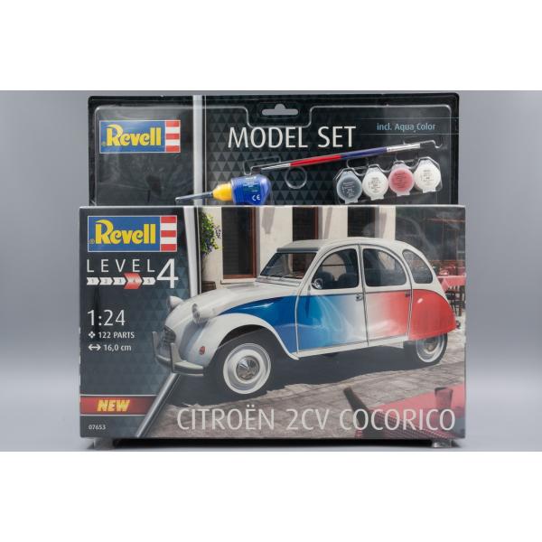Citroenシトロエン 2CV Cocorico ココリコ 組み立てプラモキット模型 カーモデル /Revell 1/24