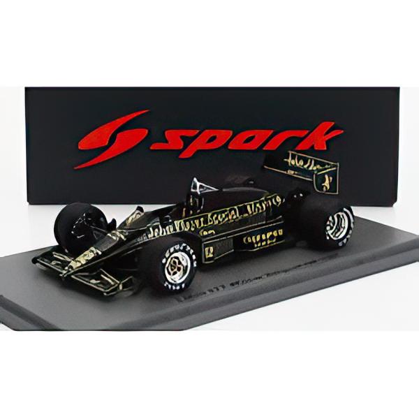 ロータス F1 97T N12 ベルギーGP優勝 1985 セナ 黒金/Spark 1/43
