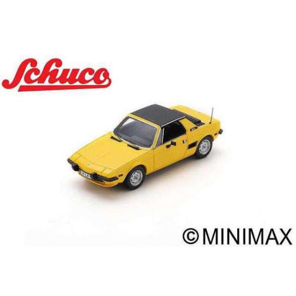 クラシックカー ミニカー 7台セット 1/43 1972 フィアット X1-9 イエロー/ブラック Fiat ミニカー / Schuco 1/43