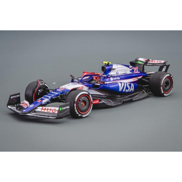 Spark 角田裕毅 2024 VCARB 1/43 サウジアラビアGP Visa Cash App RB F1 VCARB 01 22号車 サウジアラビアGP 2024 角田裕毅