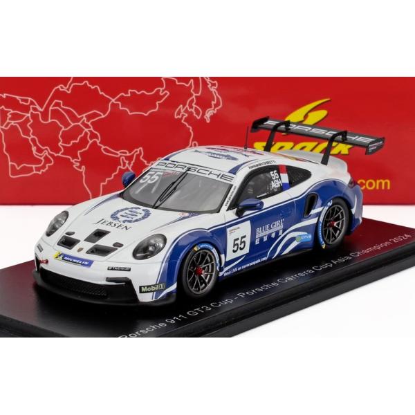 PORSCHE 911 992 GT3 55号車 2024年CARRERA CUP ASIA Spark 1/43