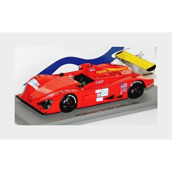 WR Mazda 24H Le Mans 2003 寺田 ダウニング カッツ 赤/ Spark 1/43