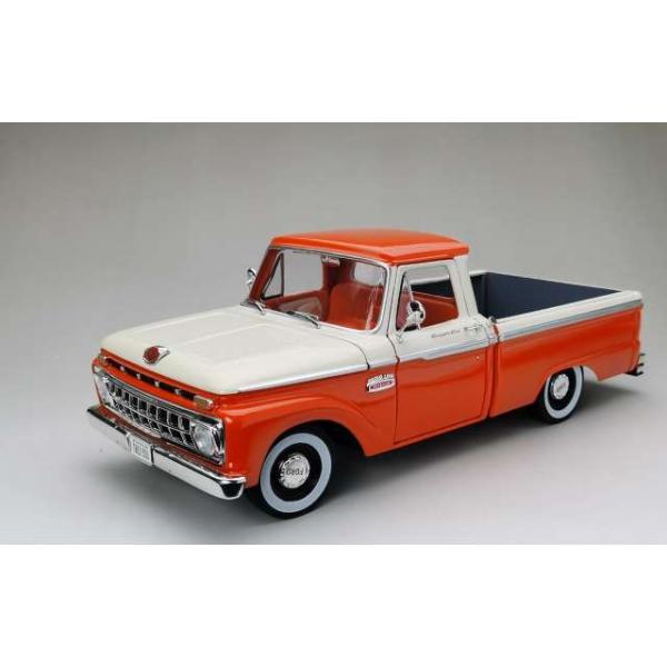 1965 フォード F-100 ピックアップ オレンジ/ホワイト Ford F100 / Sun