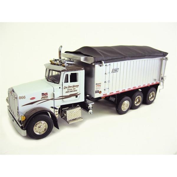 SWORD East Genesis Dump 1:50スケール Sword Peterbilt 357 with East Genesis Dump Body in Red