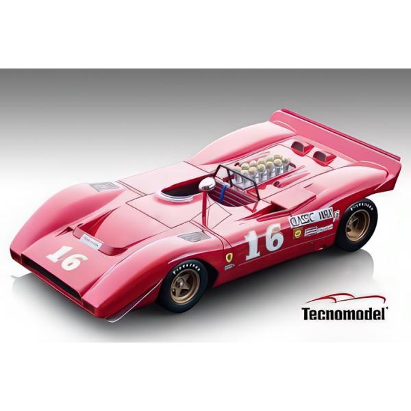 Ferrari 612 Can Am Mid Ohio 1969 16 3位 Chris Amon/ Tecno 1/18