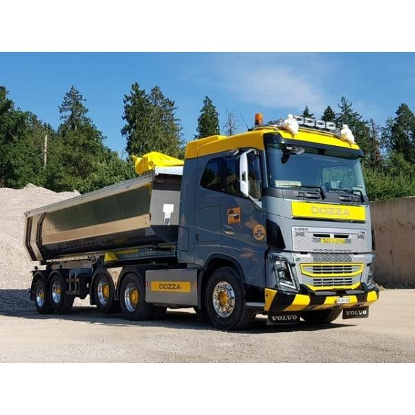 予約】12月以降発売予定Dozza Volvo FH16 6x4 met 2 kipperトラック