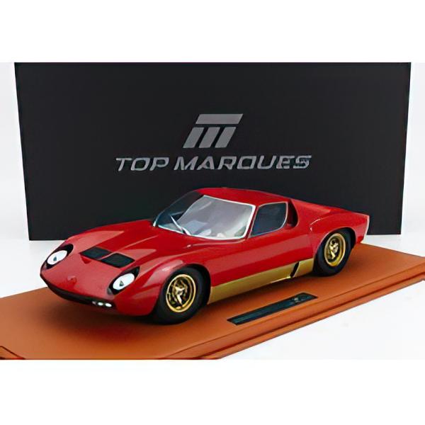 予約】2025年発売予定ランボルギーニ ミウラ SV 1971 赤/TOPMARQUES 1