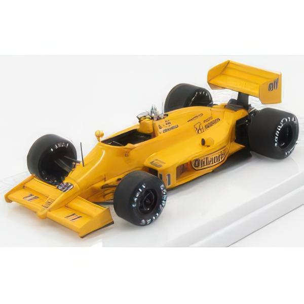 LOTUS F1 99T N11 サンマリノGP 1987 中嶋悟 イエロー TRUESCALE
