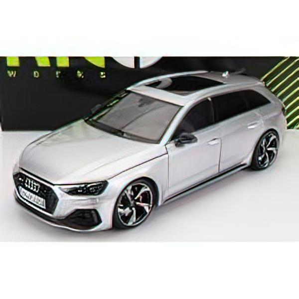Audi A4 Avant ホワイト ミニカー basque_vakw-0403