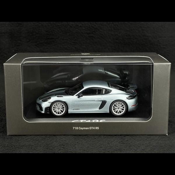 Porsche 718 カイマン GT4 RS 2022 青 1/43 Minichamps ポルシェ特注