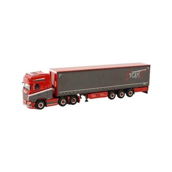 Transports F.L.A.M. Scania S Highline 6x2 カーテンサイド Transports F.L.A.M. Scania S Highline 6x2 カーテンサイド