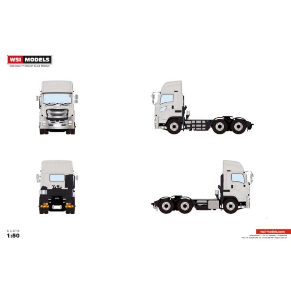予約】2026年発売予定 ISUZU GIGA フルキャブ ハイルーフ シルバー