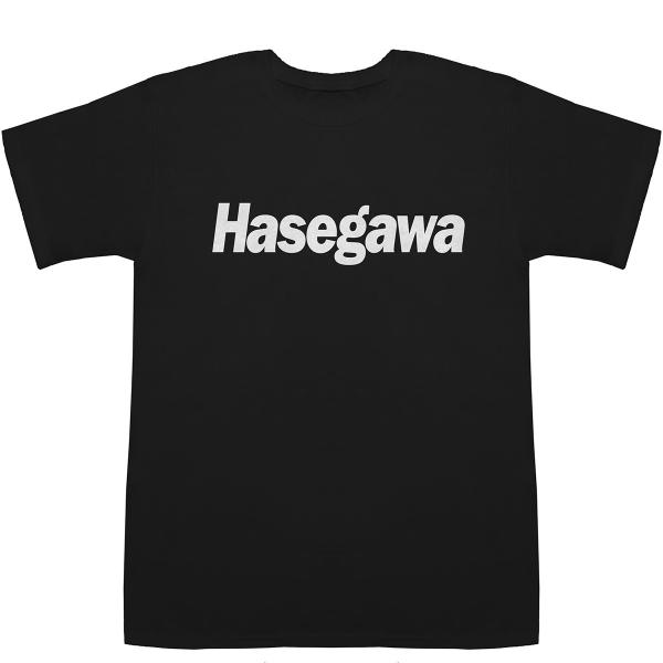 長谷川 Hasegawa T-shirts【Tシャツ】【ティーシャツ】【駅名】【地名