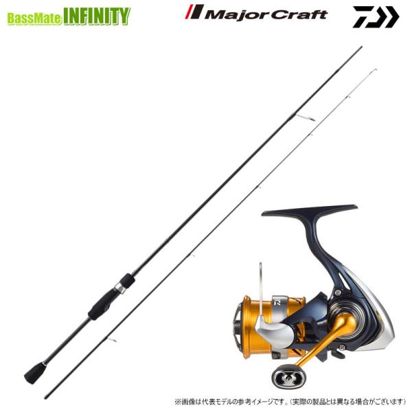 【アジング入門セット】●メジャークラフト　ファーストキャスト FCAJ-652L/S＋ダイワ　24 レブロス LT2000S