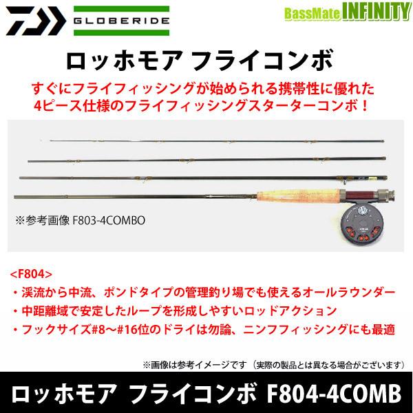 LOCHMOR F804-4 COMBO ロッド 渓流釣り フライフィッシング LOCHMOR F804-4 COMBO ロッド 渓流釣り フライフィッシング